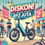 Diskon Gak Main-main, Transmart Banting Harga Sepeda Listrik Rp2 Juta