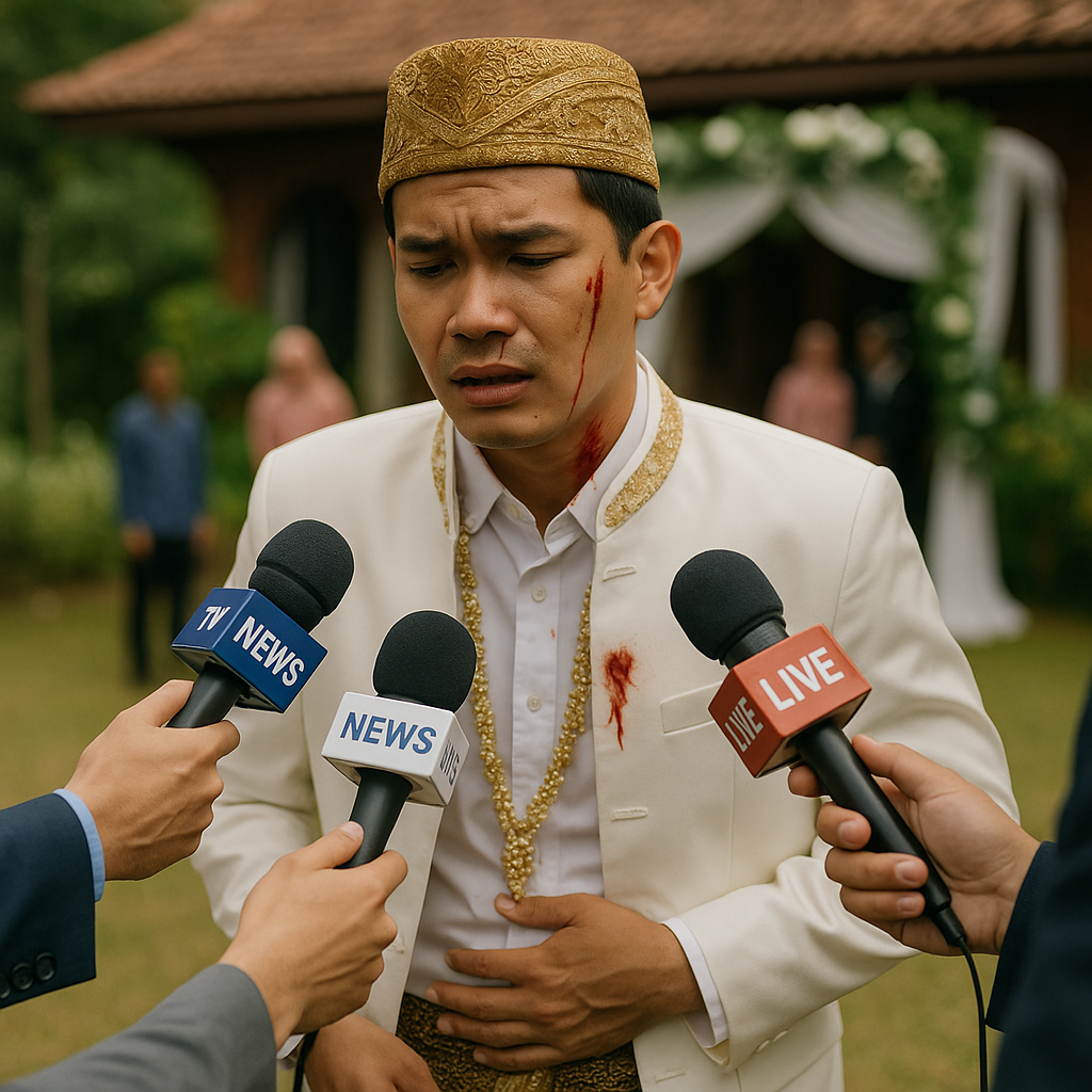 Pengantin Pria di Palembang Ditembak-Dibacok saat Hendak Akad