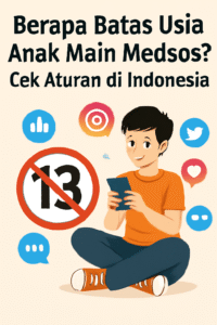 Berapa Batas Usia Anak Main Medsos? Cek Aturan di Indonesia