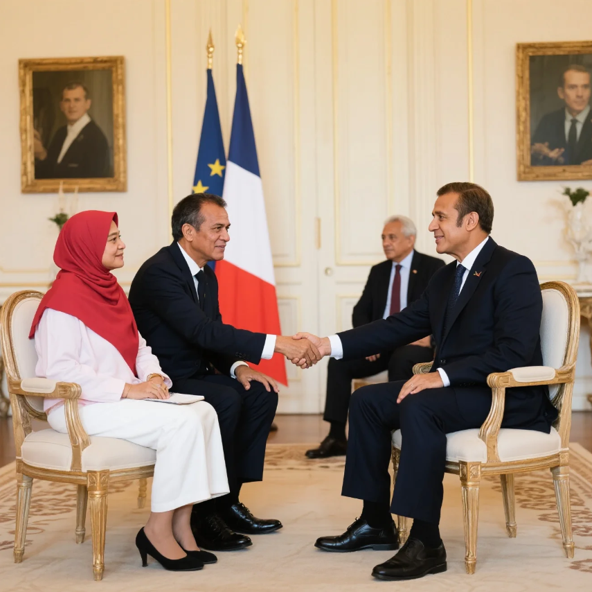 Istana Jelang Pertemuan Prabowo dengan Presiden Prancis Macron