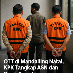 OTT di Mandailing Natal, KPK Tangkap ASN dan Pihak Swasta