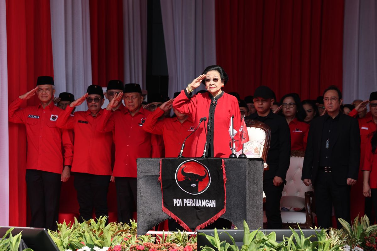 Tak Hadiri Upacara diIstana, Ada Pesan dan Salam Megawati untuk Prabowo