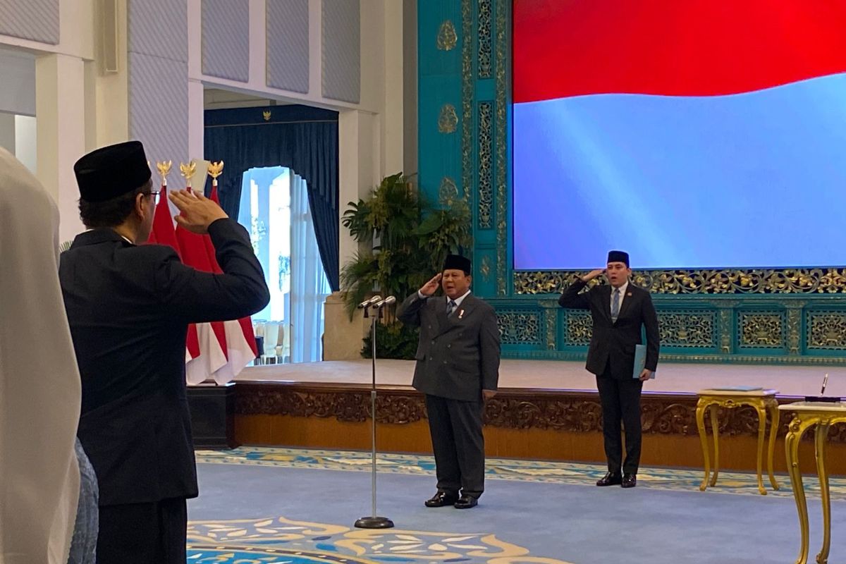 Daftar Reshuffle Kabinet Prabowo: Ada 4 Menteri dan 1 Wamen